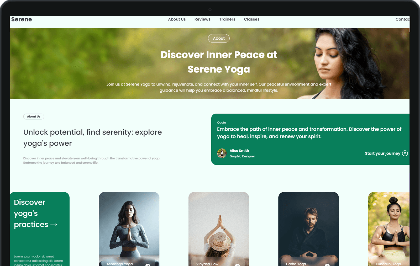 A Frontend Yoga & Meditation Platform